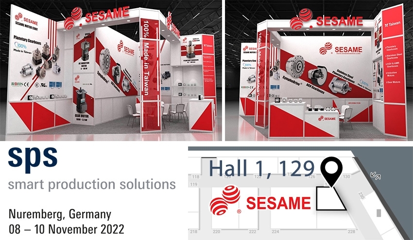 Sesame Motor auf der sps Nürnberg 2022