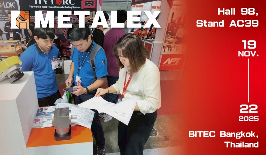 Metalex 2025 Thailand – Rückblick mit unserem starken Vertriebspartner